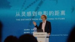 导演多纳斯马尔克大师班发表演讲:“中国是世界电影的未来”