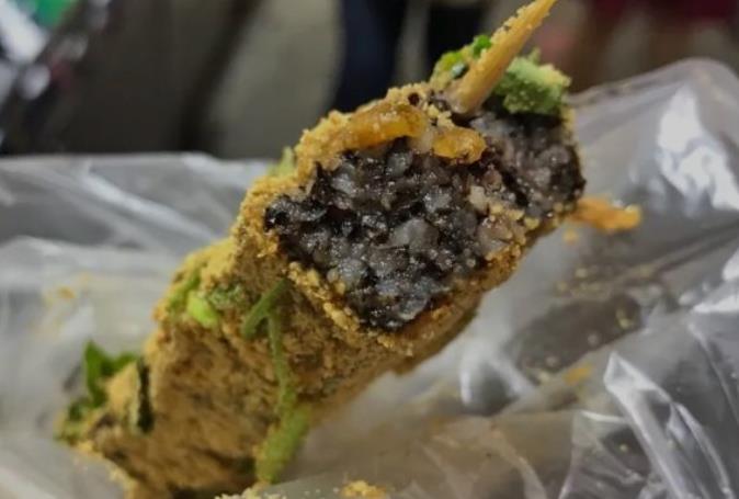 台湾夜市特色小吃推荐-猪血糕